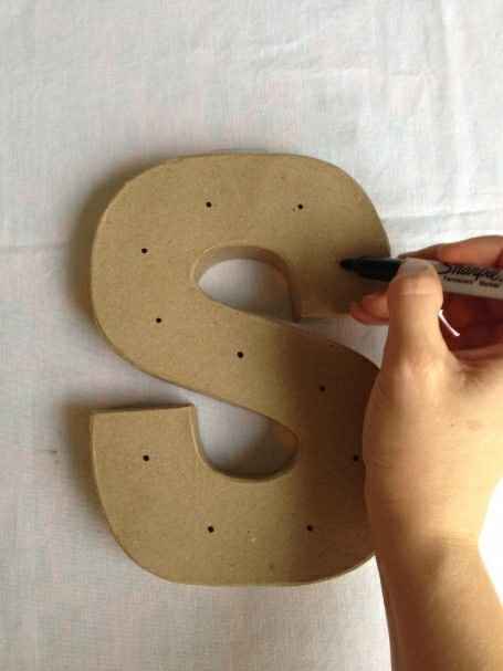 Letras con luces diy - 3