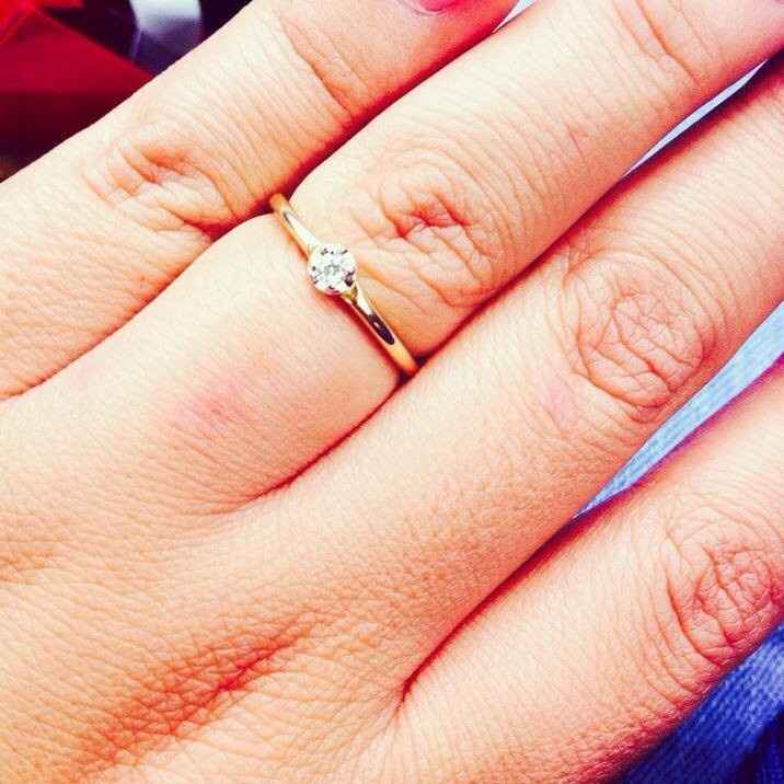 El anillo de compromiso