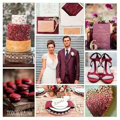 Necesito ayuda! boda en color marsala. - 2