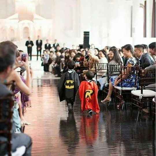 Boda temática super héroes - 2