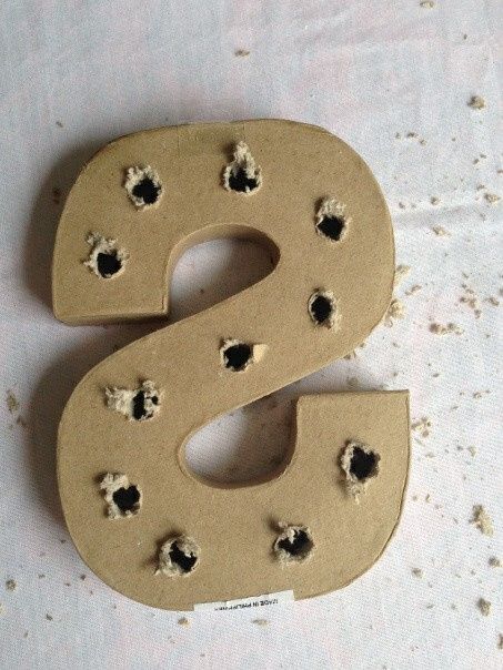 Letras con luces diy - 5
