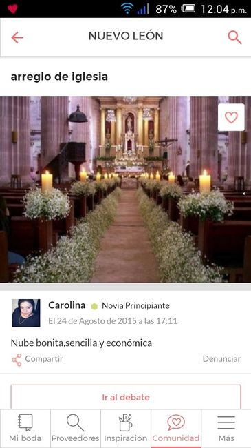 Como puedo decorar la iglesia. - 1