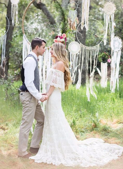 novios boho