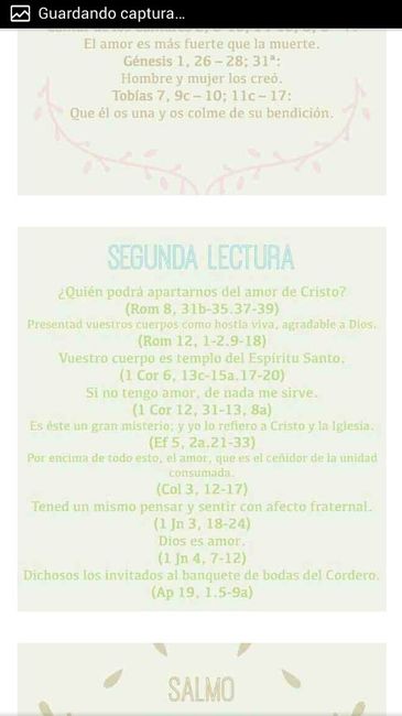 Lecturas de la misa - 2