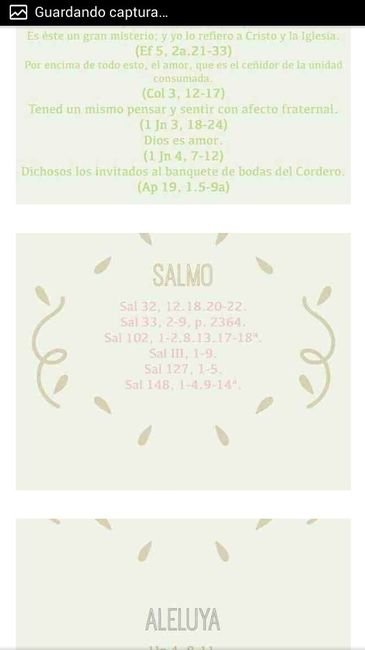 Lecturas de la misa - 3