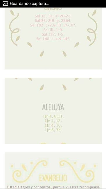 Lecturas de la misa - 4