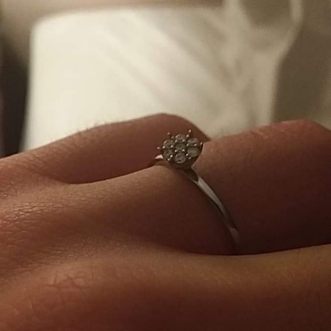 Si hubieras podido elegir el anillo de compromiso.. 1