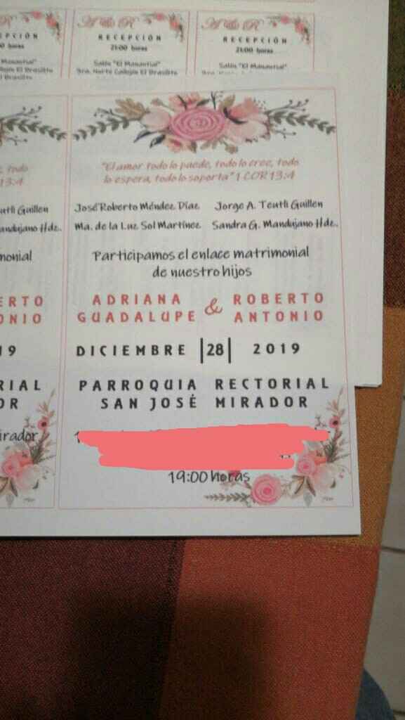 nuestras invitaciones - 1