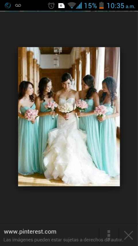 Vestido de damas de honor - 2