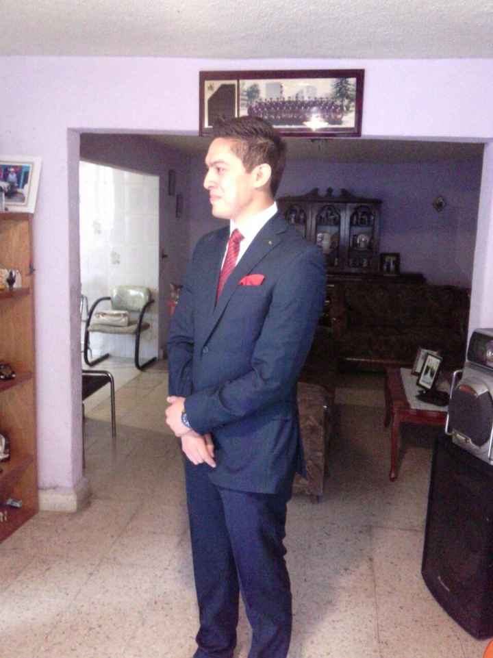 Su carita de mi esposo cuando me vio por primera vez