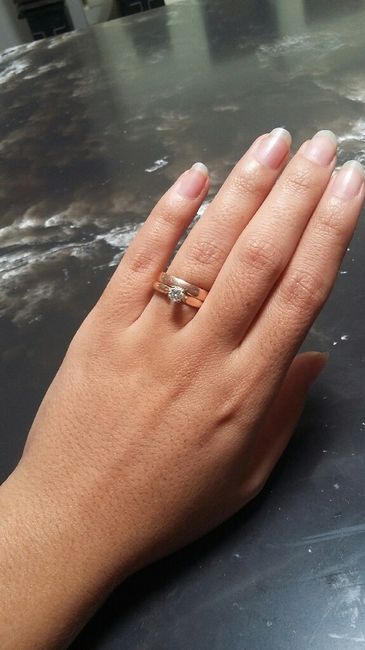 Alianzas y anillo de compromiso junto!!!!! - 1