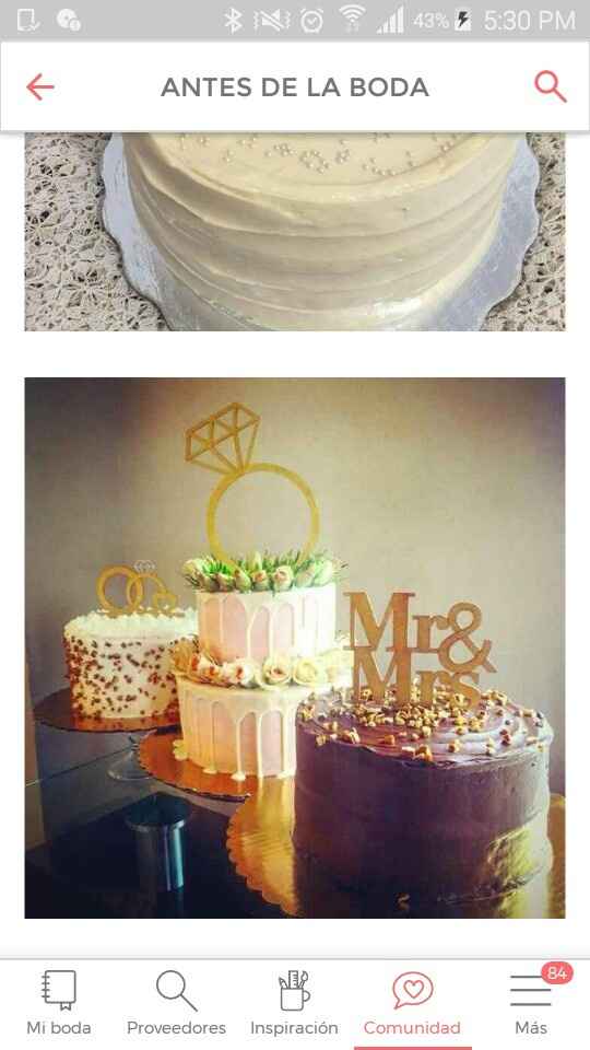 Tu despedida de soltera :el pastel - 1