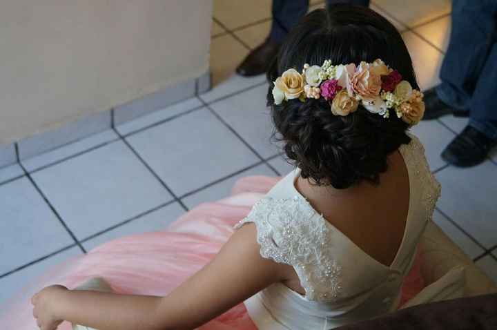 Coronas y tocados con flores - 1