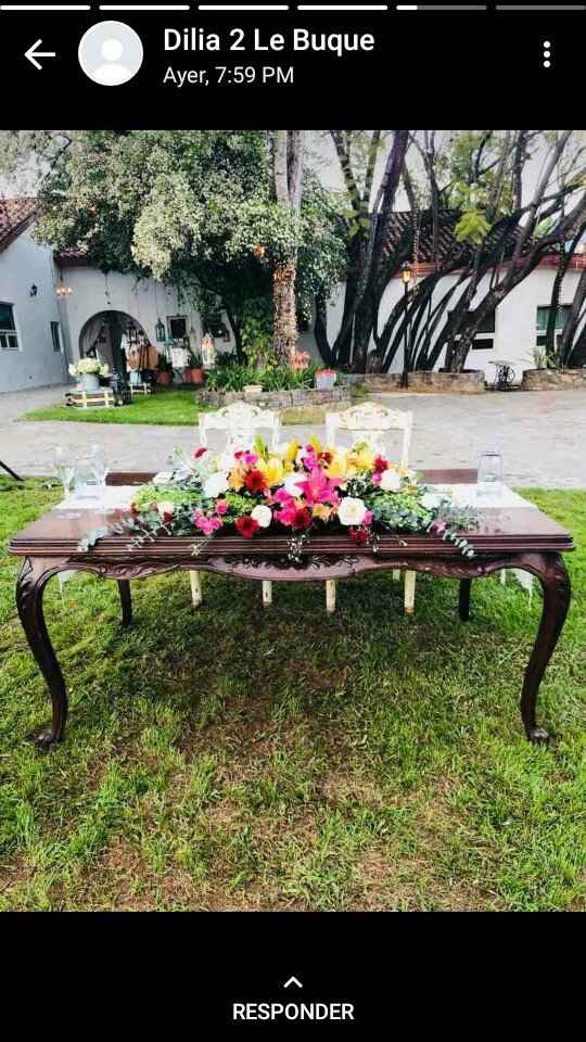 Colores para boda en jardín de noche y en primavera! - 2