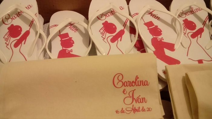 Sandalias y mandiles listos!!! - 2