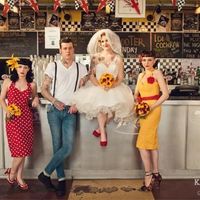 una boda pin up