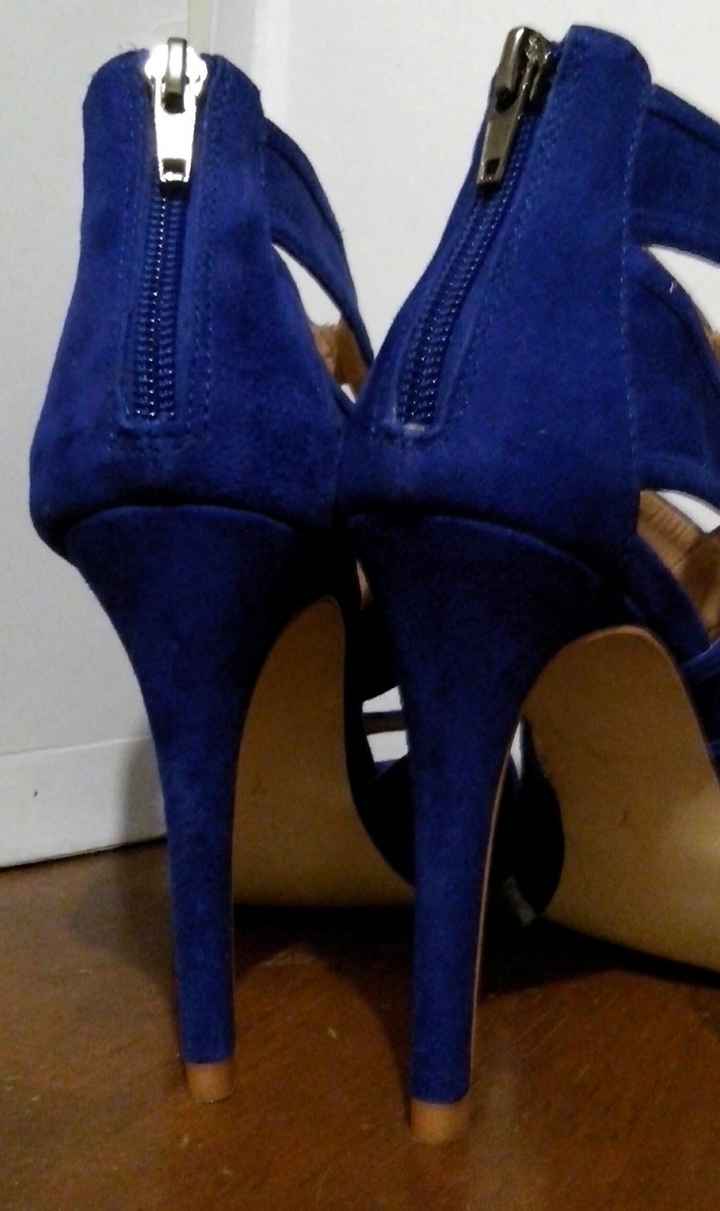 Mis zapatos....algo azul. - 1
