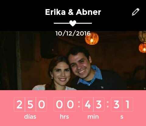 A 250 días: mi boda civil científica - 1