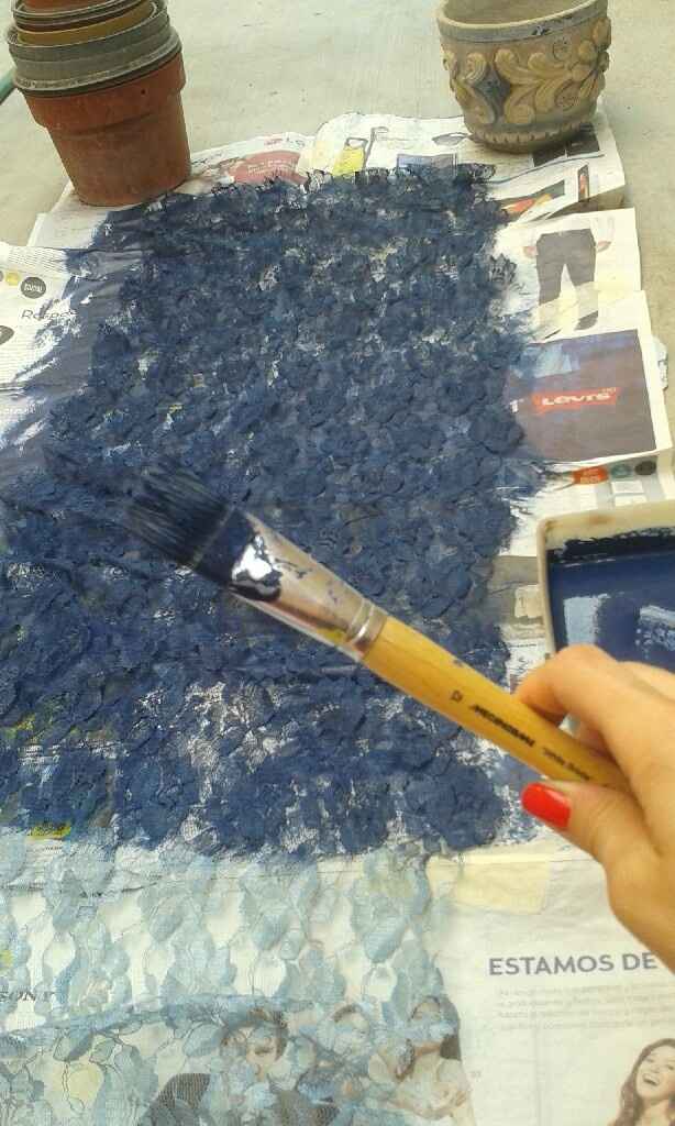 Diy caminos para las mesas.. - 5