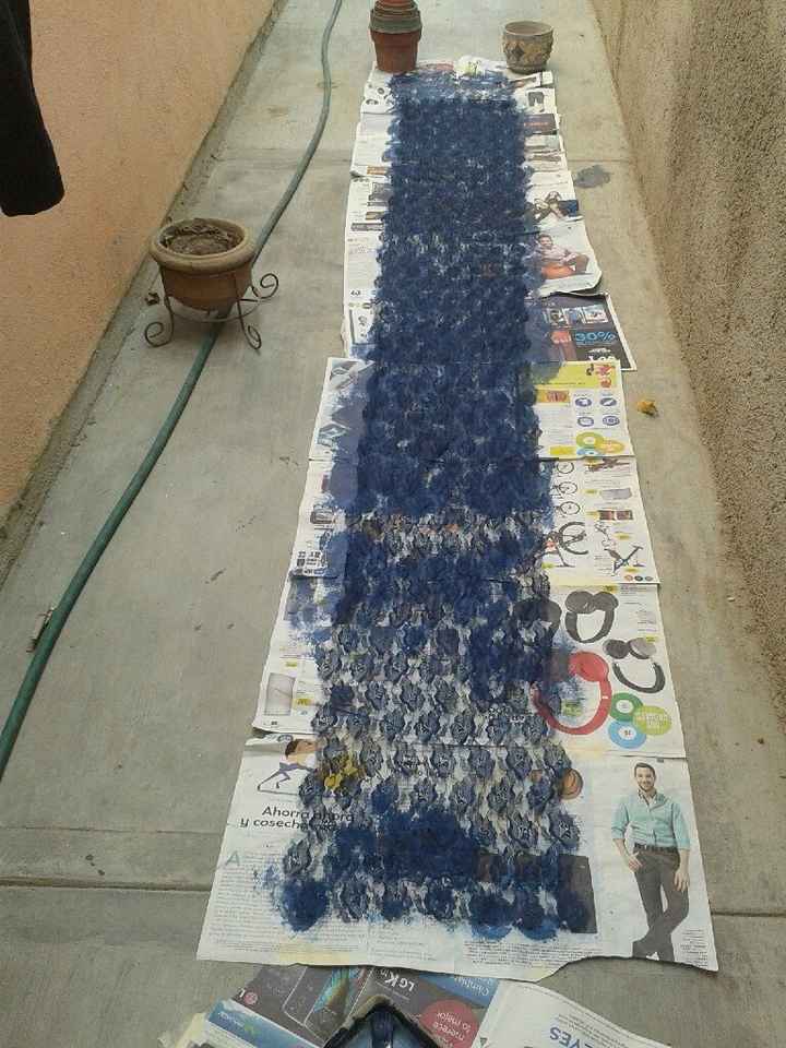 Diy caminos para las mesas.. - 6