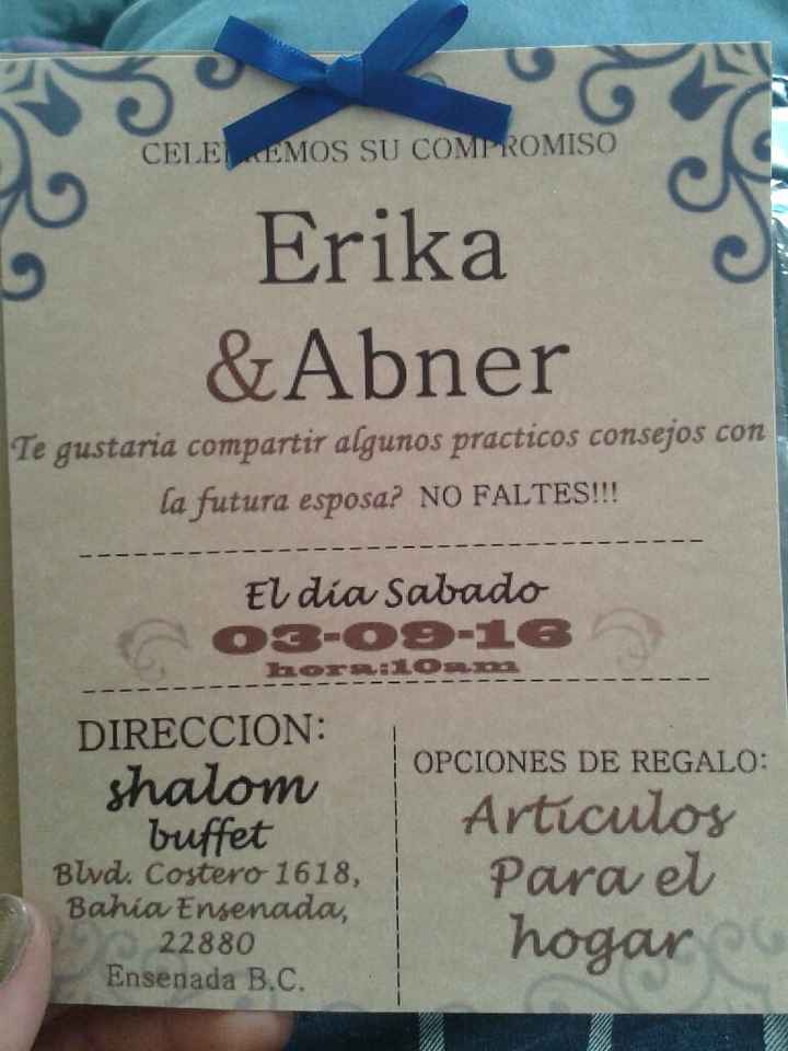 Mi primer bridal shower .. fue sopresa!!!!! - 3
