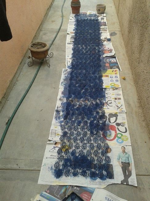 Diy caminos para las mesas.. - 6