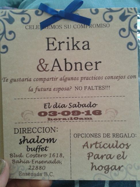 Mi primer bridal shower .. fue sopresa!!!!! - 3