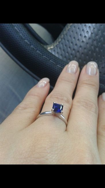 Compartan su anillo de compromiso ? - 1