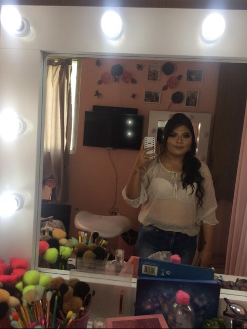 Prueba de maquillaje y peinado - 1