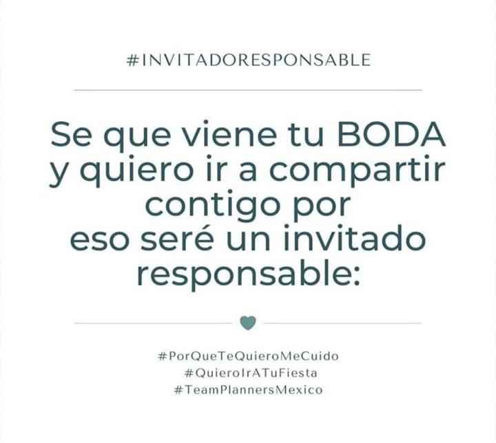 nueva normalidad #invitadoresponsable - 1