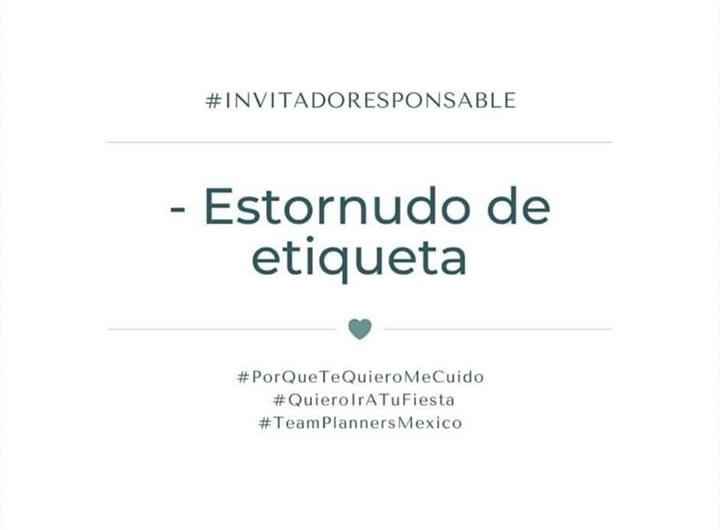 nueva normalidad #invitadoresponsable - 2