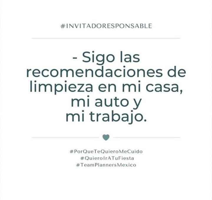 nueva normalidad #invitadoresponsable - 7