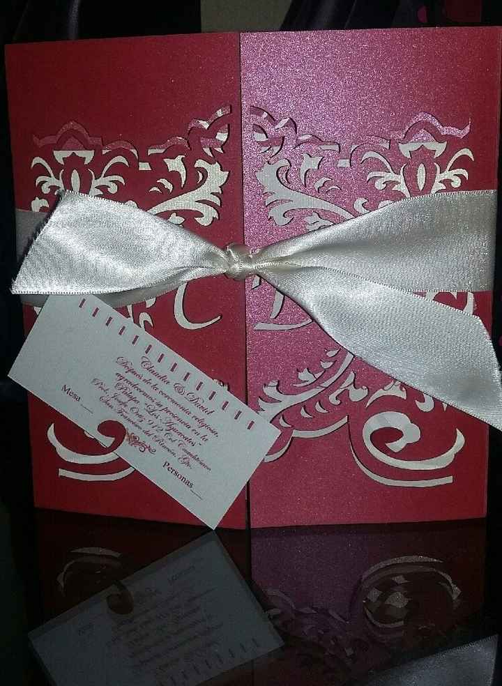 Por fin mis invitaciones - 1
