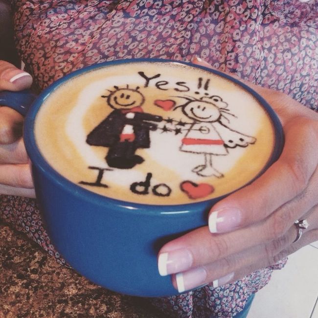 Yes i do en café - 1