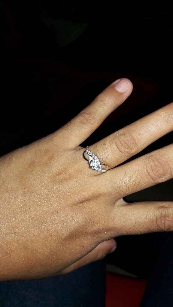 ¿Ya presumiste tu anillo de compromiso? - 1