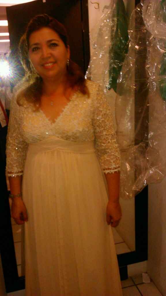 Vestido de mi mami :) - 1