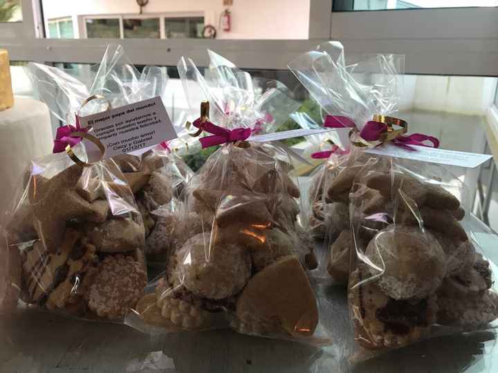  Pastel y galletas de agradecimiento 💕 - 2