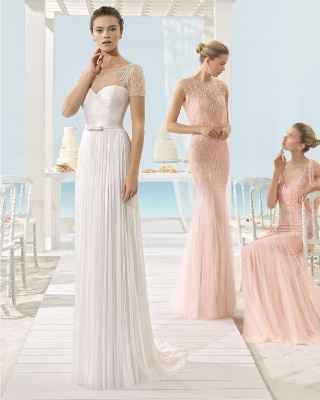 Vestido de novia para playa