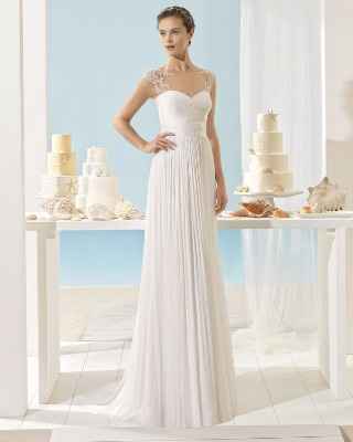 Vestido de novia para playa