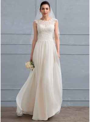 Vestido de novia para playa