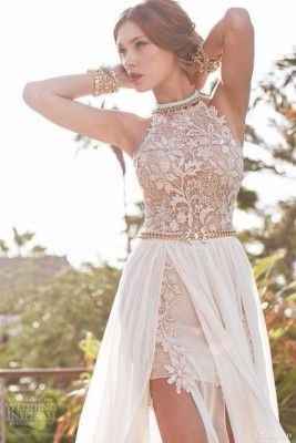 Vestido de novia para playa