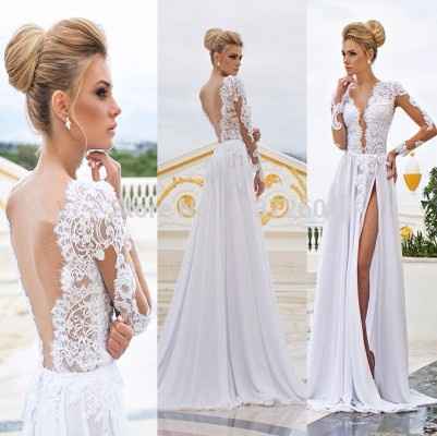Vestido de novia para playa
