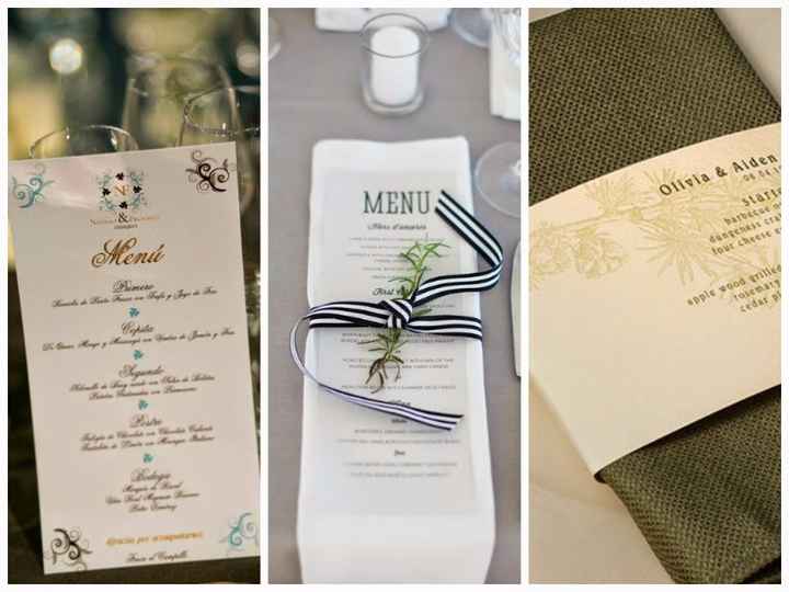 Menus