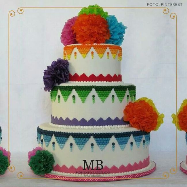 Pasteles mexicanos para boda - 5