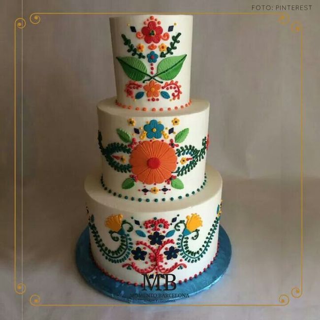 Pasteles mexicanos para boda - 8