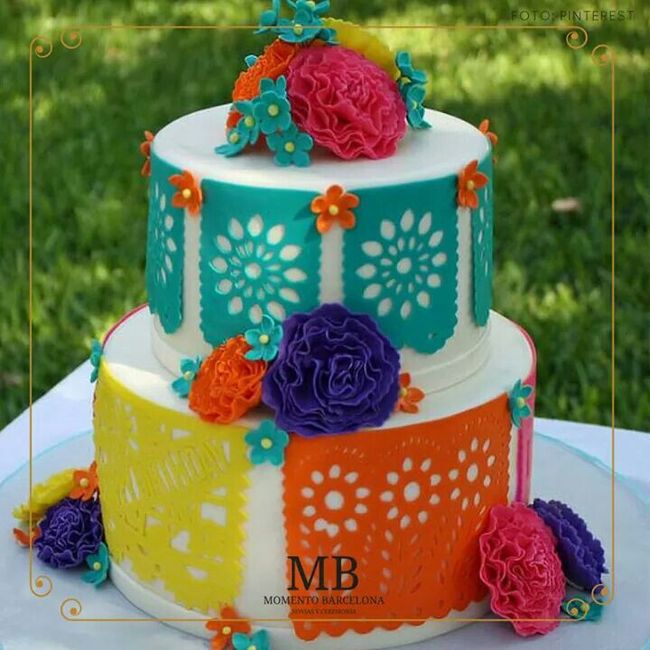 Pasteles mexicanos para boda - 17