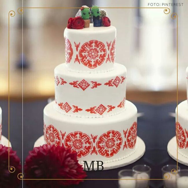 Pasteles mexicanos para boda - 24