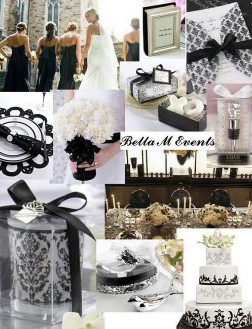 Combinaciones de color en blanco y negro - 1