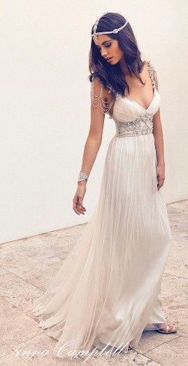 Vestido de novia para playa