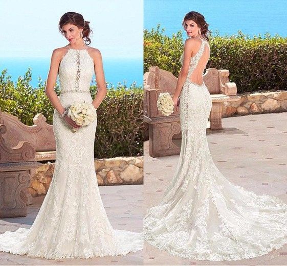 Vestido de novia para playa